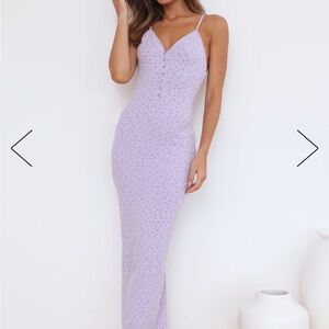Hello Molly cotton dress with little flowers